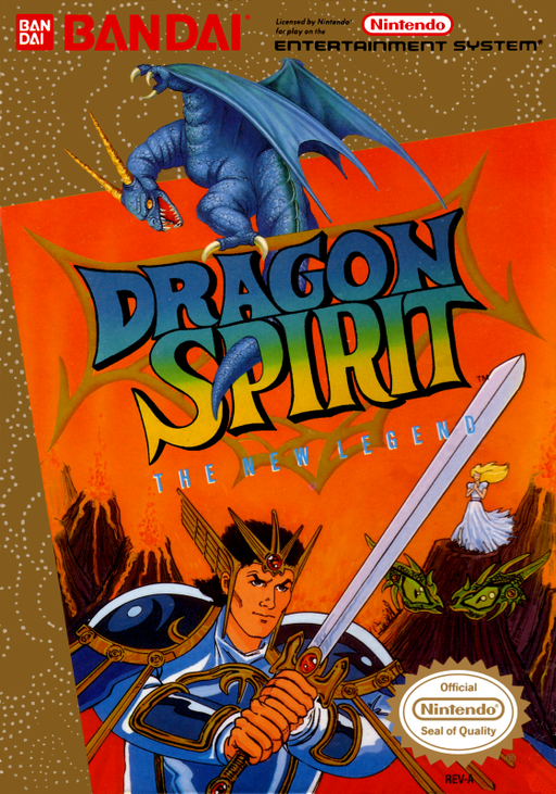 Dragon Spirit - The New Legend (USA) box art